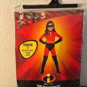 The Incredibles Kids Costume - Red and Black